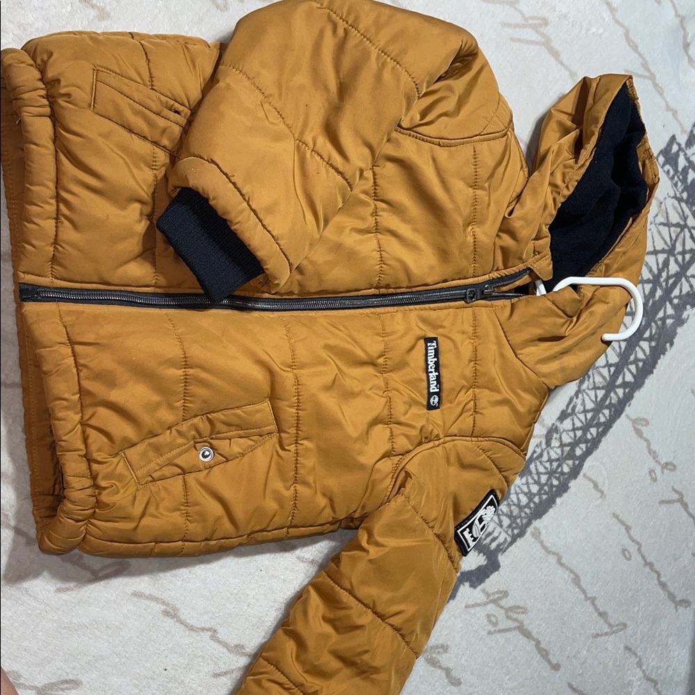 Timberland Golden Brown Hooded Jacket